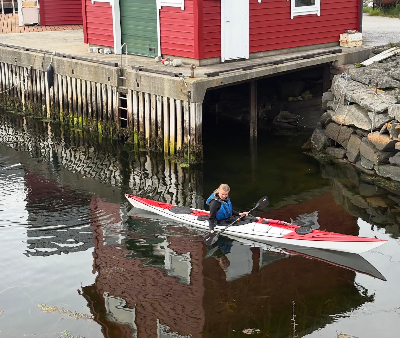 Aktivitet på sjøen i skjergarden